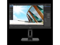 23.8 ЖК монитор AOC 24P2Q Black с поворотом экрана (LCD, 1920x1080, D-sub, DVI, HDMI, DP, USB3.2 Hub)