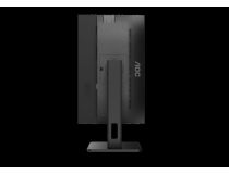 23.8 ЖК монитор AOC 24P2Q Black с поворотом экрана (LCD, 1920x1080, D-sub, DVI, HDMI, DP, USB3.2 Hub)