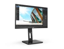 21.5 ЖК монитор AOC 22P2DU Black с поворотом экрана (LCD, 1920x1080, D-Sub, DVI, HDMI, USB3.2 Hub)