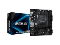 ASRock B550M-HDV (RTL) AM4 B550 PCI-E Dsub+DVI+HDMI GbLAN SATA MicroATX 2DDR4