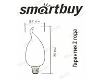 Smartbuy SBL-C37Can-12-30K-E14 (E14, 960 люмен, 3000К, 12Вт, 220-240В)