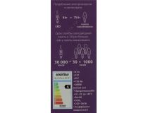 Smartbuy SBL-C37FCan-8-30K-E27 (E27, 750 люмен, 3000К, 8Вт, 220-240В)