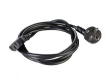 Rem (ЦМО) R-10-Cord-C13-S-3 Кабель компьютер - розетка 220V 3м Европейский стандарт, Г-образный