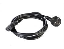 Rem (ЦМО) R-10-Cord-C13-S-3 Кабель компьютер - розетка 220V 3м Европейский стандарт, Г-образный