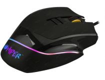 HIPER Gaming Mouse Quantum Q-M1 Black (RTL) USB 15btn+Roll