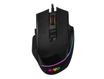HIPER Gaming Mouse Quantum Q-M1 Black (RTL) USB 15btn+Roll