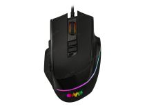 HIPER Gaming Mouse Quantum Q-M1 Black (RTL) USB 15btn+Roll