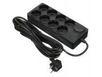 Сетевой фильтр Ippon BK-258-16 Black  5м ( 8 розеток )