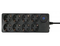 Сетевой фильтр Ippon BK-258-16 Black  5м ( 8 розеток )