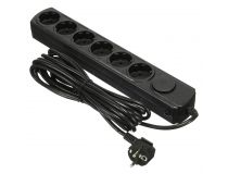 Сетевой фильтр Ippon BK-252-16  Black  5м  ( 6 розеток )