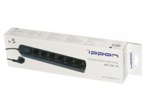 Сетевой фильтр Ippon BK-252-16  Black  5м  ( 6 розеток )