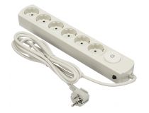 Сетевой фильтр Ippon BK-232-16  White  3м  ( 6 розеток )