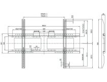 Viewsonic VB-WMK-001 фиксированный кронштейн