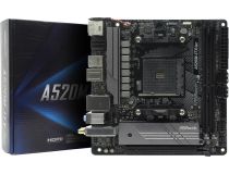 ASRock A520M-ITX/AC (RTL) AM4 A520 PCI-E HDMI+DP GbLAN SATA Mini-ITX 2DDR4