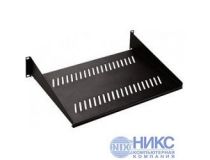 ЦМО МС-40-9005 Полка перфорированная консольная 19  2U L=400 мм