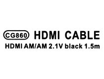 VCOM CG860-1.5м Кабель HDMI to HDMI (19M -19M) 1.5м ver2.1