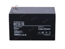 Аккумулятор CyberPower RC12-15 (12V, 15Ah) для UPS