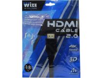 Wize C-HM-HM-1.8M Кабель HDMI to HDMI (19M -19M) 1.8м ver2.0