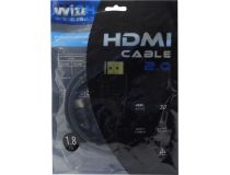 Wize CP-HM-HM-1.8M Кабель HDMI to HDMI (19M -19M) 1.8м ver2.0