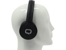 Наушники с микрофоном QUMO Accord 3 Black (Bluetooth, с регулятором громкости)