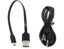 Наушники с микрофоном QUMO Accord 3 Black (Bluetooth, с регулятором громкости)