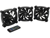 Aerocool ASTRO 12 Pro (6пин, 120x120x25мм 3шт, H66F hub, ПДУ, 17.5дБ, 1000 об/мин)