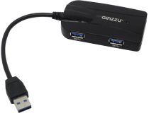 Ginzzu GR-317UB USB3.0 2xSDXC/microSDXC Card Reader/Writer+3portUSB3.0
