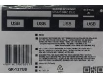 Ginzzu GR-137UB 3.5 Internal USB CF/SDXC/microSD/MS(/Pro/Duo/M2) Reader/Writer+4portUSB