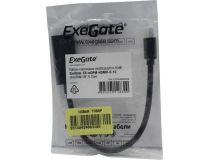 Exegate EX-mDPM-HDMIF-0.15 Кабель-переходник miniDisplayPort (M) - HDMI (F) 0.15м EX284922RUS 