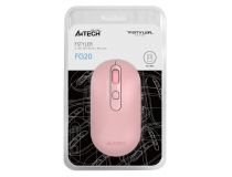 A4Tech FSTYLER Wireless Optical Mouse FG20 Pink  (RTL) USB 4btn+Roll