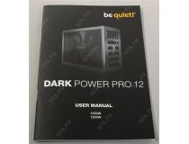 Блок питания be quiet! DARK POWER PRO 12 P12-PRO-1200W 1200W ATX (24+2x4+8+10x6/8пин) Cable Management BN311 