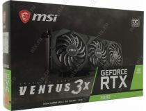 24Gb PCI-E GDDR6X MSI RTX 3090 VENTUS 3X 24G OC (RTL) HDMI+3xDP GeForce RTX3090 