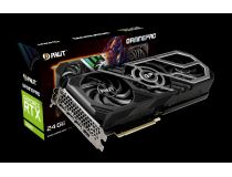 24Gb PCI-E GDDR6X Palit RTX3090 Gaming Pro 24G  (RTL) HDMI+3xDP+ GeForce RTX3090 
