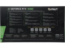 10Gb PCI-E GDDR6X Palit RTX3080 Gaming Pro 10G  (RTL) HDMI+3xDP GeForce RTX3080 