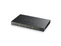 ZyXEL GS2220-50HP-EU0101F NebulaFlex Pro GS2220-50HP Hybrid L2 PoE+ Switch, 19 , 44xGE PoE, 4 (SFP/RJ-45 PoE+), 2xSFP