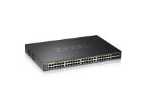 ZyXEL GS2220-50HP-EU0101F NebulaFlex Pro GS2220-50HP Hybrid L2 PoE+ Switch, 19 , 44xGE PoE, 4 (SFP/RJ-45 PoE+), 2xSFP