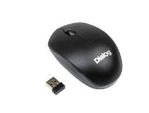  NEW  MROC-13U Dialog Pointer - RF 2.4G опт. мышь, 3 кнопки + ролик, USB, черная