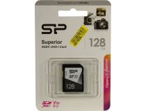 Silicon Power SP128GBSDXCV3V10 SDXC Memory Card 128Gb UHS-I U3