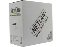 Кабель UTP 4 пары кат.5e бухта 305м NETLAN EC-UU004-5E-PE-BK  для внешней прокладки