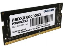 Patriot Signature Line PSD416G266681S DDR4 SODIMM 16Gb PC4-21300  CL19 (for NoteBook)