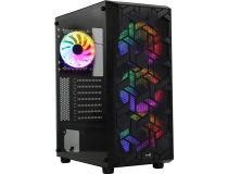 Miditower Aerocool Hive-G-BK-v2 ATX без БП, с окном