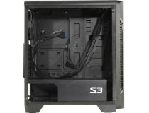 Miditower ZALMAN S3 TG ATX без БП, с окном