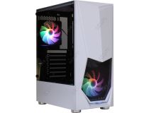 Miditower 1STPLAYER DK-3 DK-3-WH-3G6 White ATX без БП, с окном