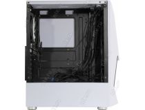 Miditower 1STPLAYER DK-3 DK-3-WH-3G6 White ATX без БП, с окном