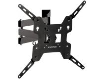 Kromax OPTIMA-408 Black Наклонно-поворотный кронштейн (VESA100-400, 22-65 , 30кг)