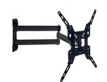 Kromax OPTIMA-408 Black Наклонно-поворотный кронштейн (VESA100-400, 22-65 , 30кг)