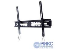 Kromax FLAT-2 Black  наклонный кронштейн (VESA50-600x400, 65кг)