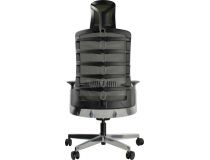  7027143 Офисное кресло Chairman SPINELLY чёрный (спинка сетка)