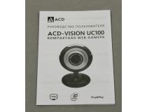 ACD UC100 ACD-DS-UC100  (USB2.0, 640x480, микрофон)