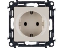 Legrand Valena 753521 Розетка (2К+З, внут., без рамки, слоновая кость)